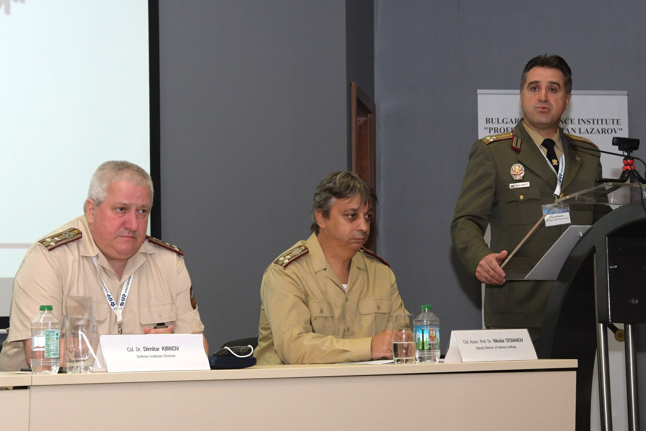 Plenary report of the head of the National High School "Vasil Levski" - Veliko Tarnovo